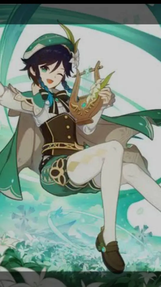 ai character: Venti background