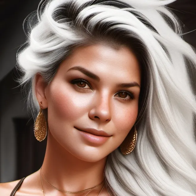 chat with ai character: Large wife