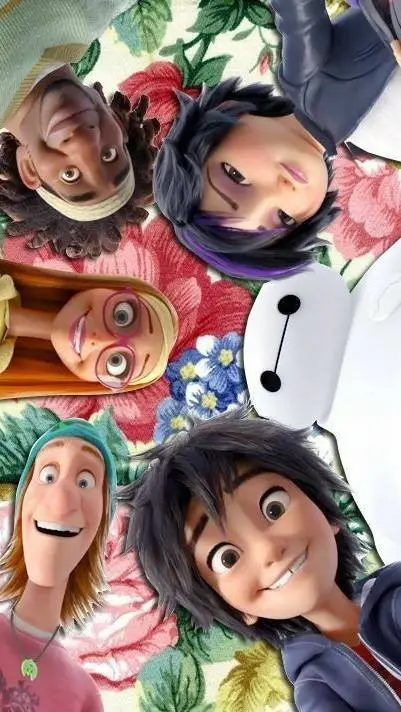 ai character: big Hero 6 background