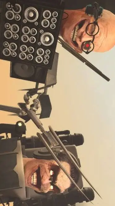 ai character: G-man x scientist  background