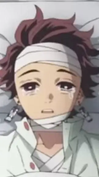 ai character: tanjiro hot spring background