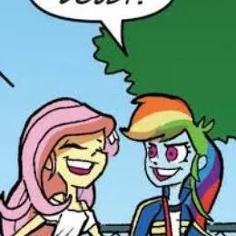chat with ai character: FlutterDash Comic2