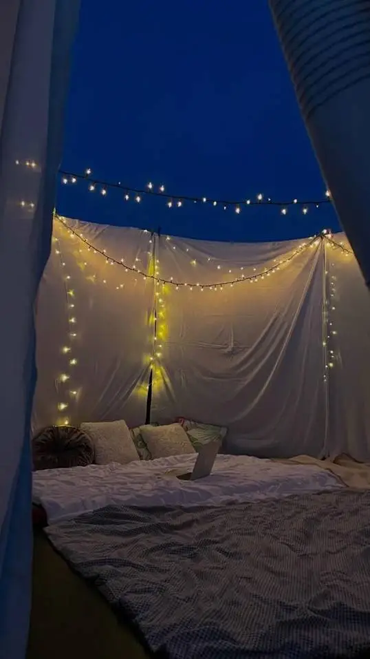 ai character: sleep over background