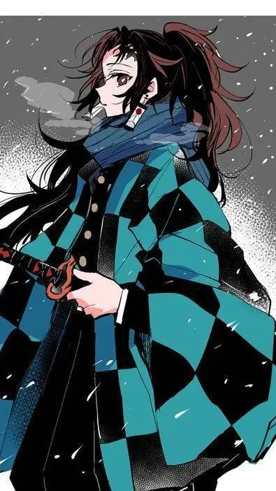 ai character: Tanjiro curses💀 background