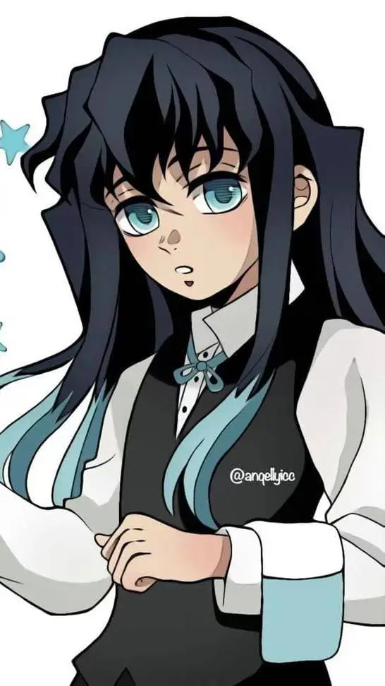 ai character: Muichiro waiter background