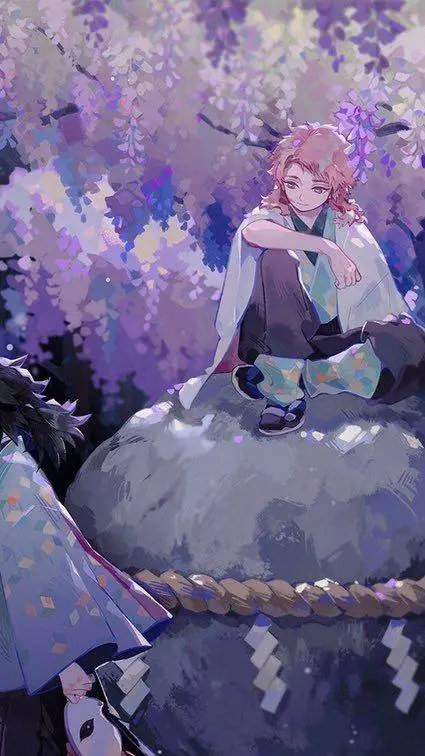 ai character: Sabito + Giyu background