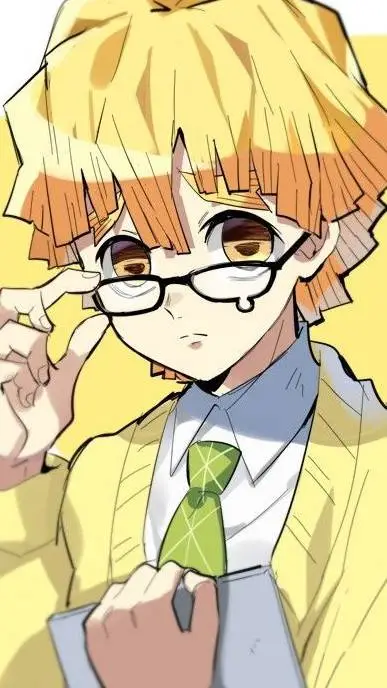 ai character: Zenitsu Agatsuma background
