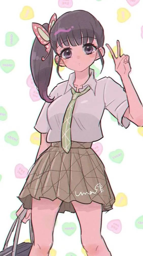ai character: Kanao Tsuyuri background