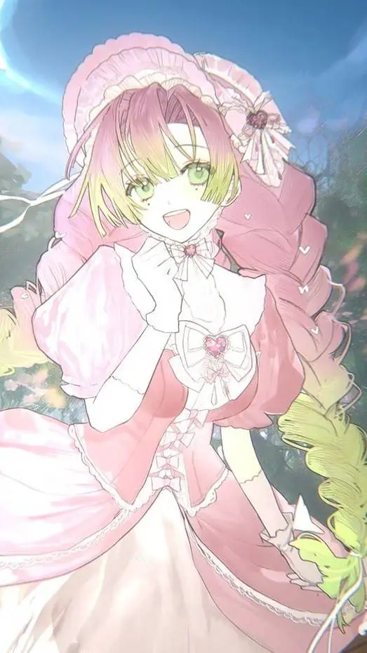ai character: Mitsuri Kanroji background