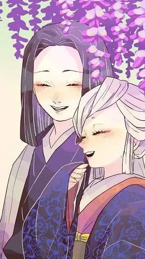 ai character: Kagaya & Amane background