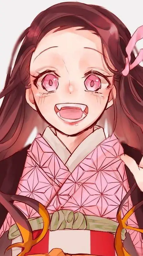 ai character: Nezuko Kamado background