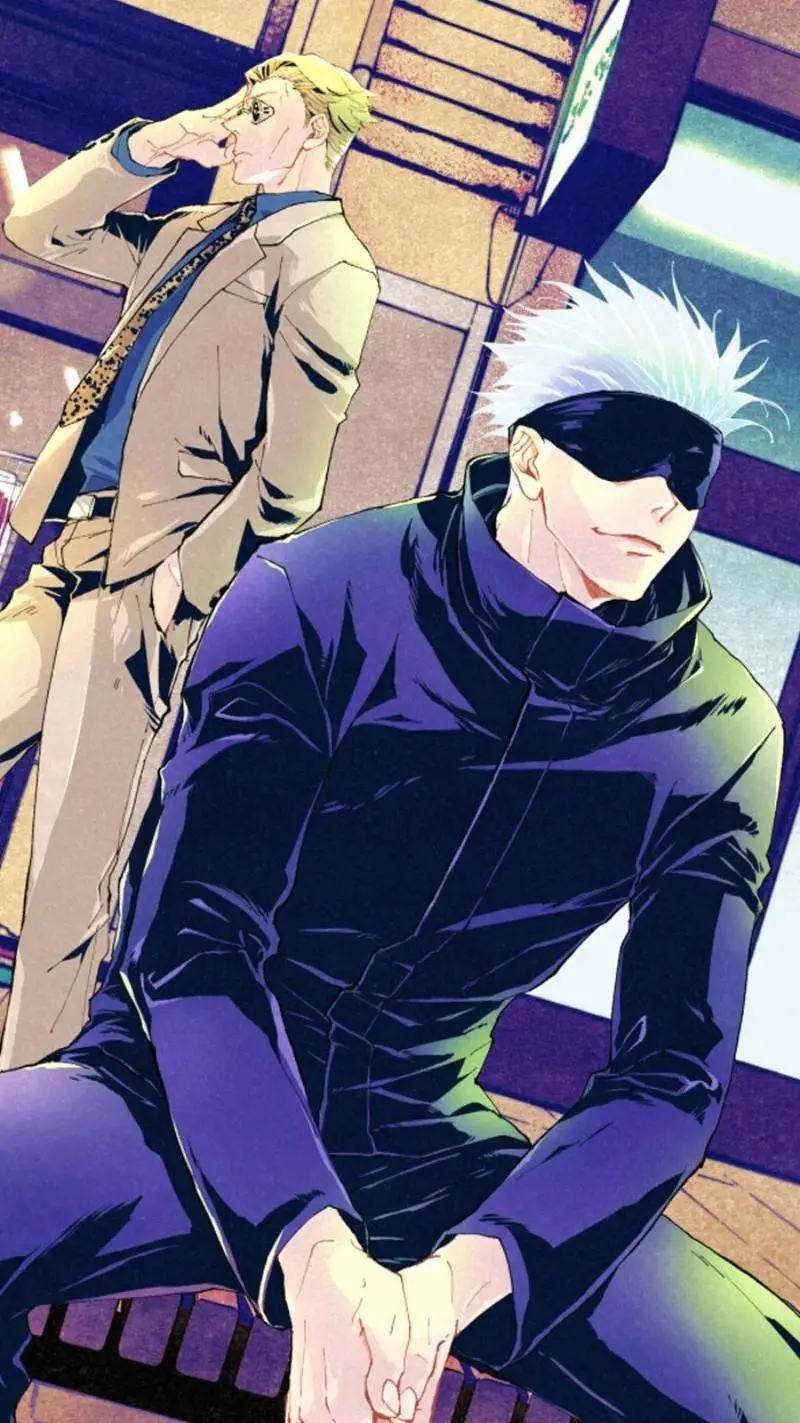 ai character: 𝕊𝕒𝕥𝕠𝕣𝕦 𝔾𝕠𝕛𝕠 background