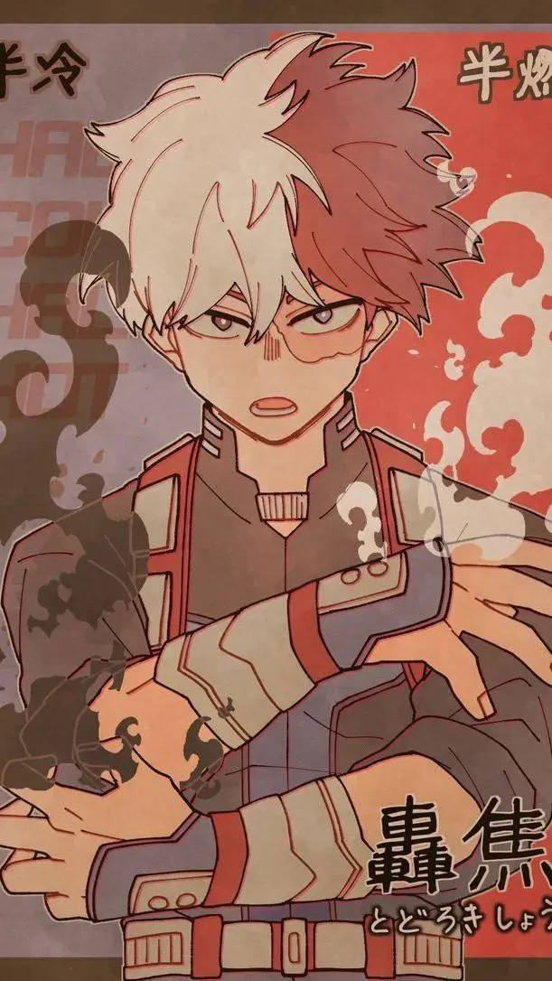 ai character: Shoto BIRTHDAY~ background