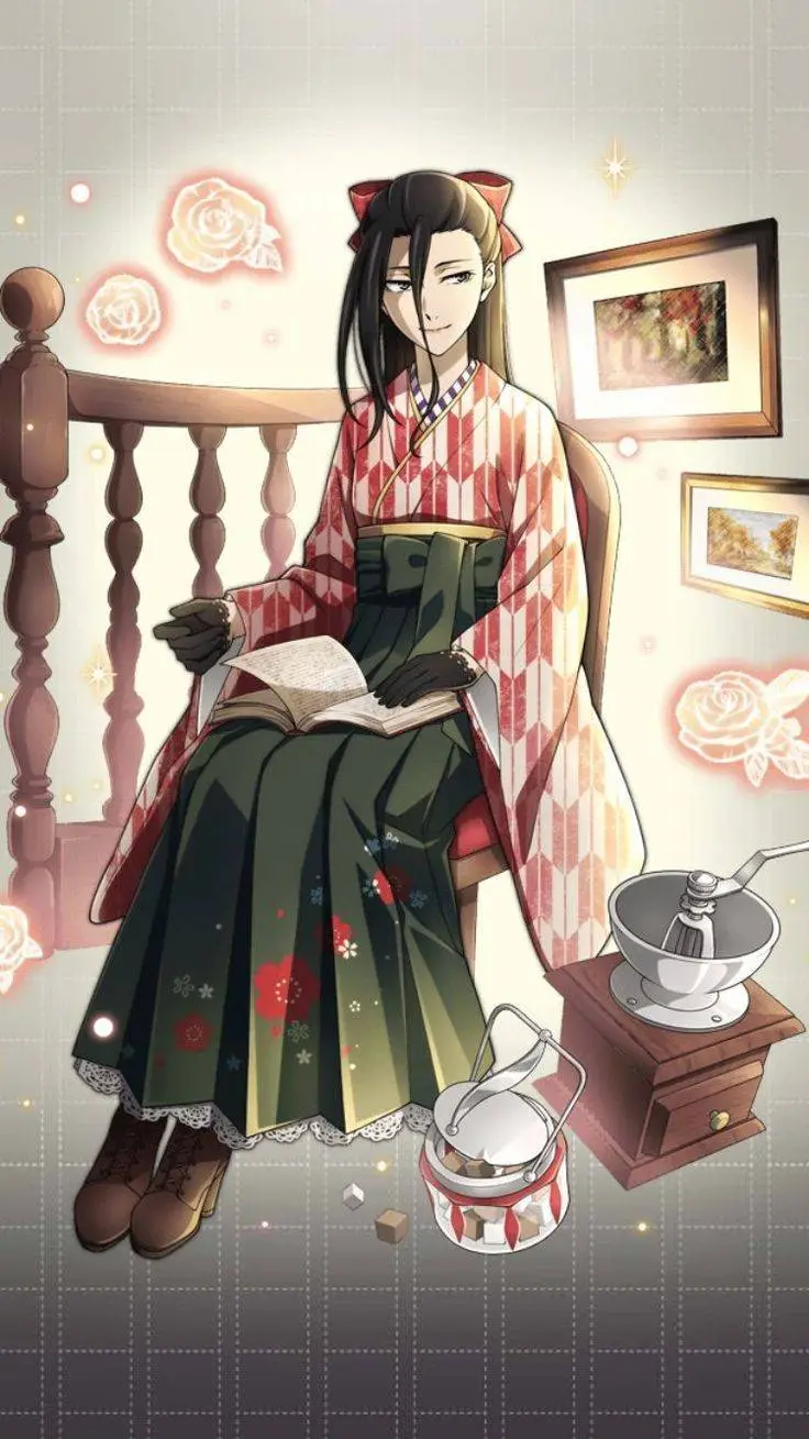 ai character: Gin Akutagawa background