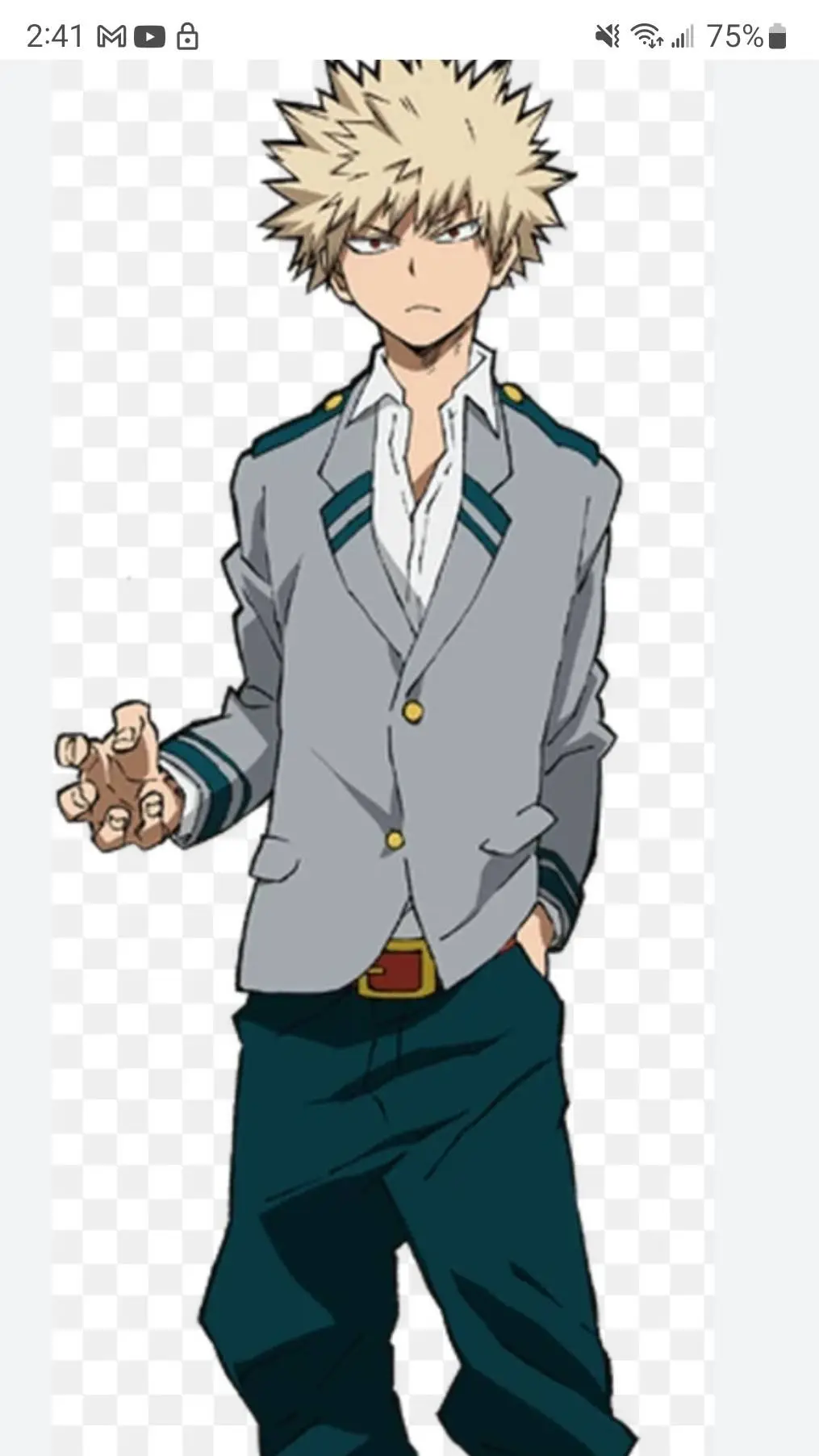 ai character: bkugo background