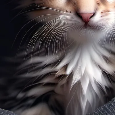 chat with ai character: Little kitten ￼