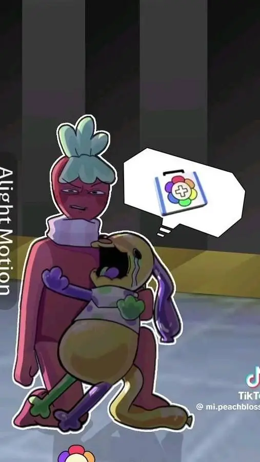 ai character: dw Bloom infection background