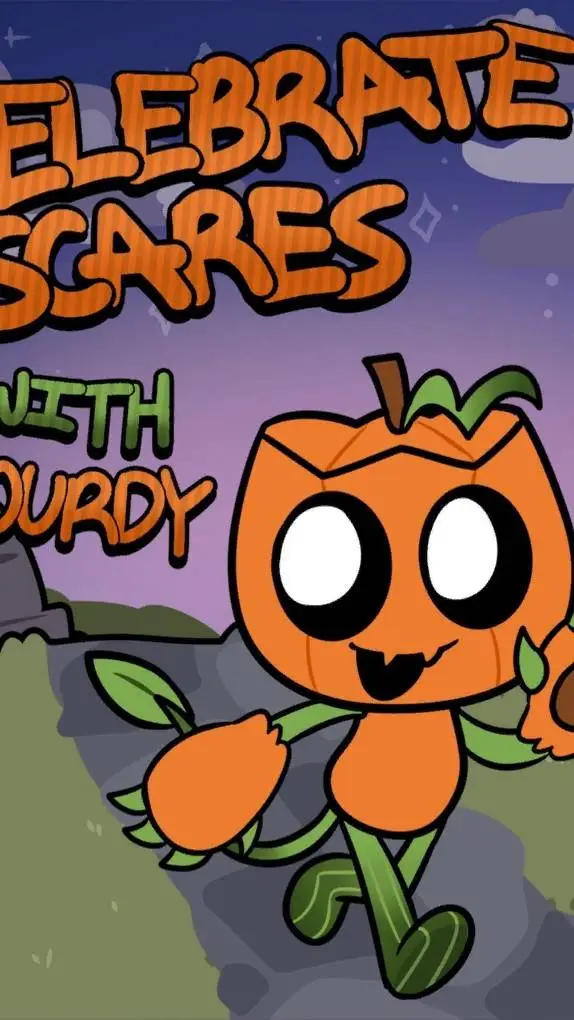 ai character: IT DA SPOOKY MONTH background