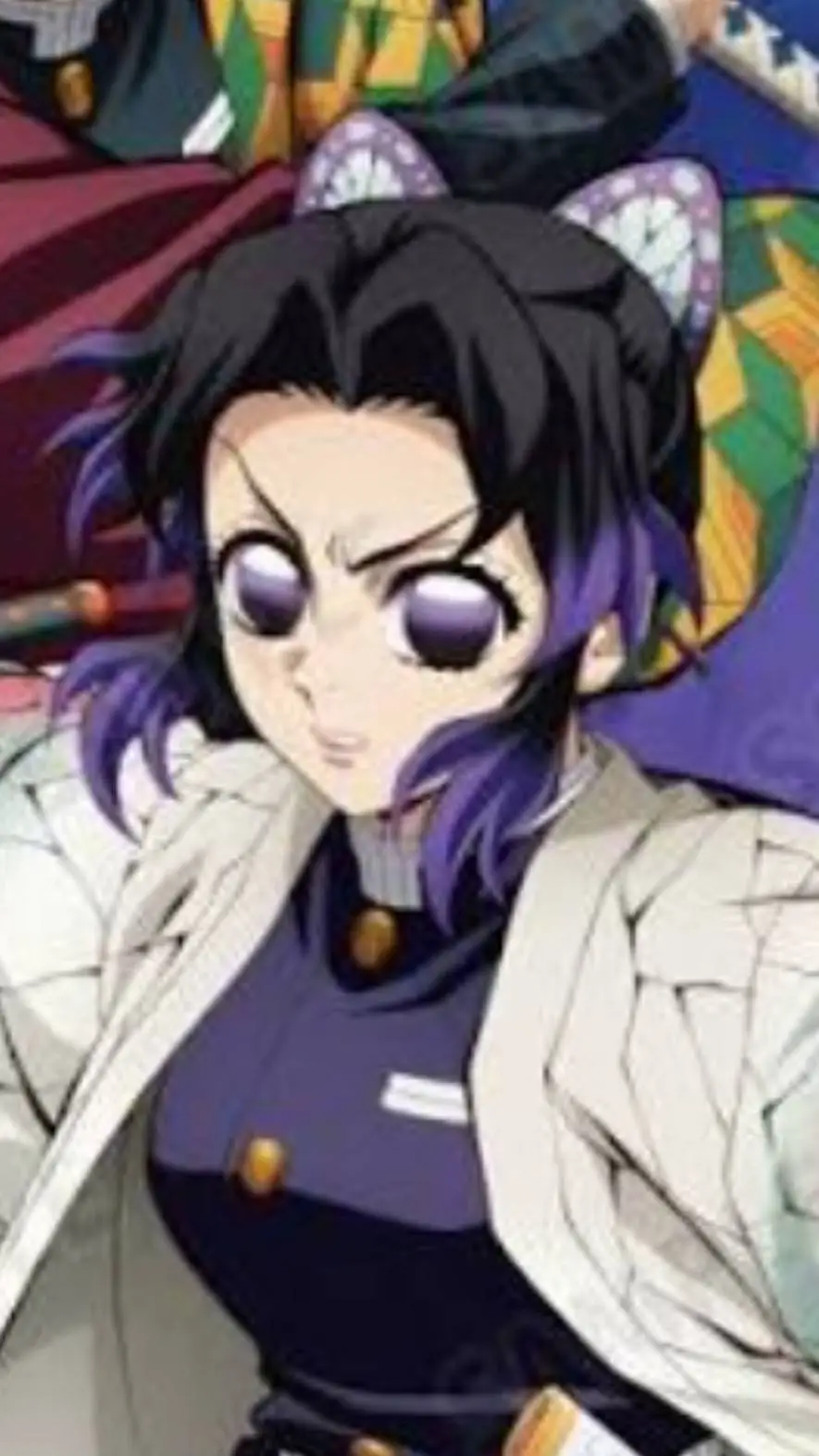 ai character:  shinobu background