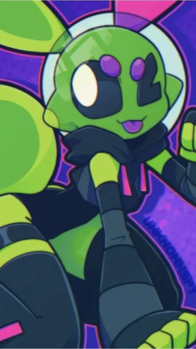 ai character: sploot the alien  background