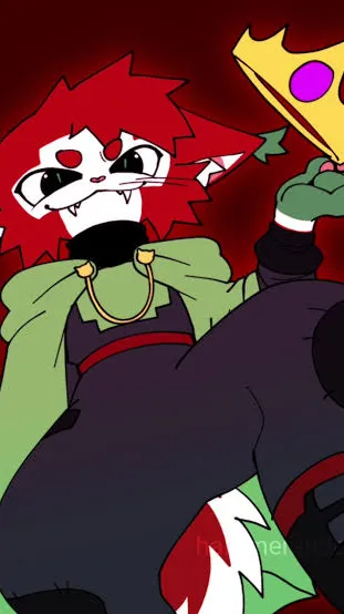 ai character: LettuceK background