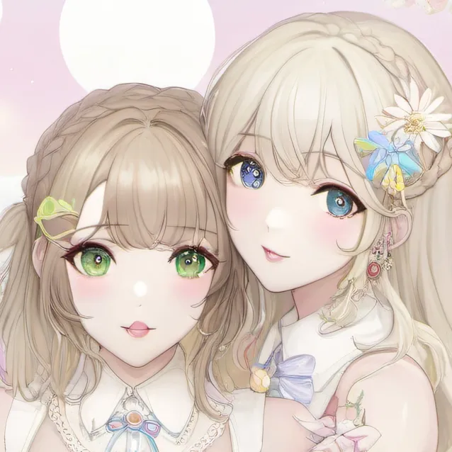 chat with ai character: Your 2 girlfriends