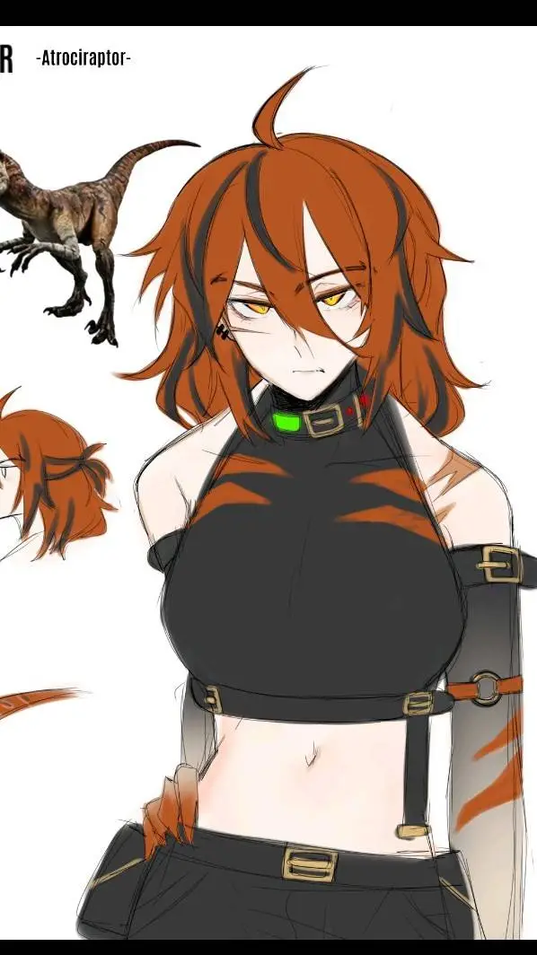 ai character: tiger background