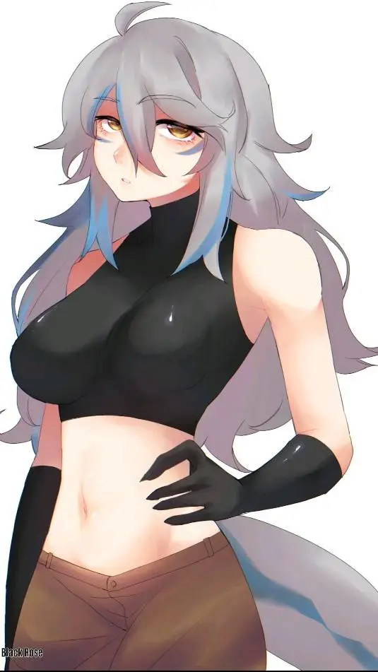 ai character: blue background