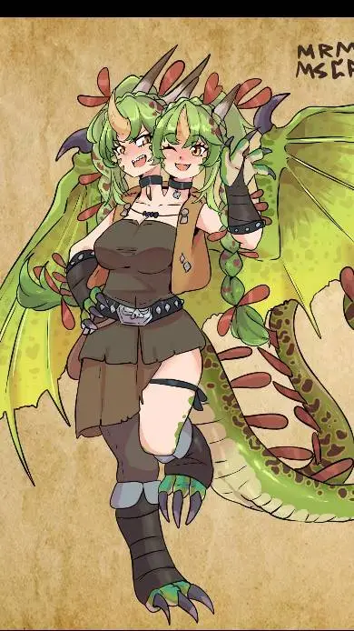 ai character: fem barf and belch background