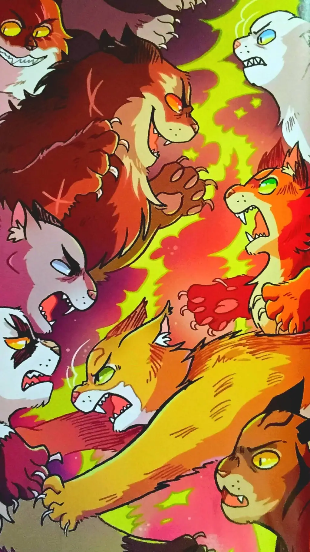 ai character: 🔥warrior cats!🔥 background