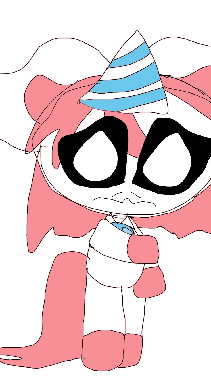 ai character: Unique corn background