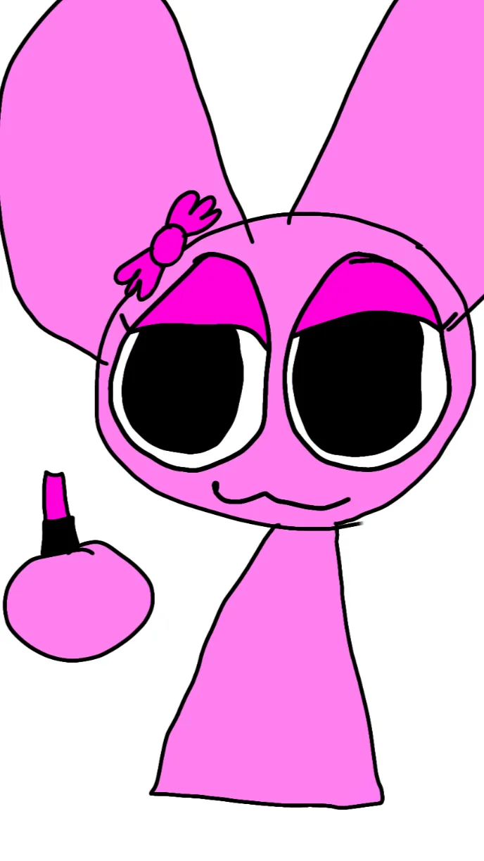 ai character: Pinki  background