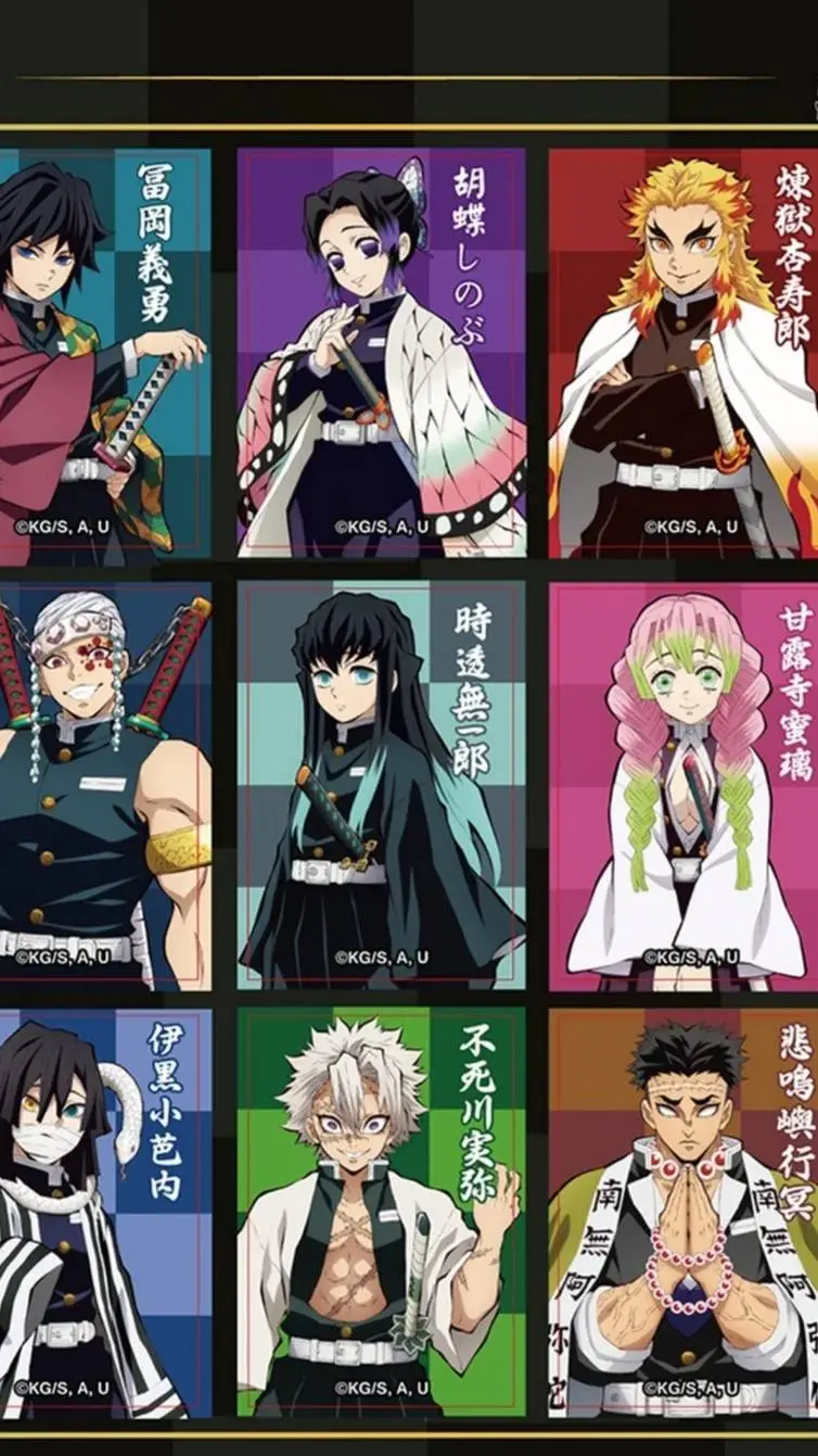 ai character: Hashira background
