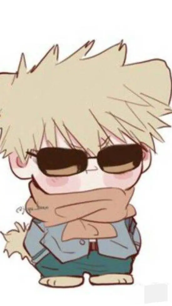 ai character: Mini cat Bakugo!  background