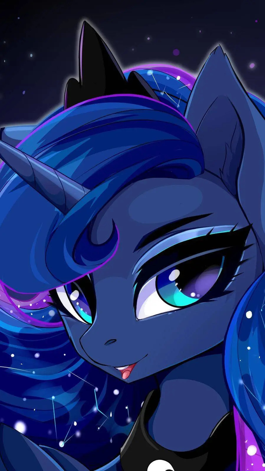 ai character: Princess lunar mn background