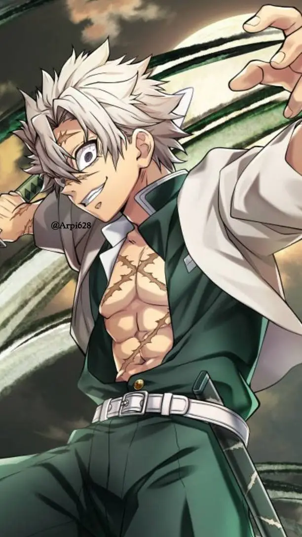 ai character: Sanemi Shinazugawa background