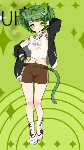 ai character: izuku's sister  background