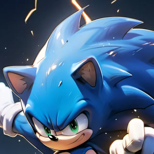 chat with ai character: Sonic the hedgehog