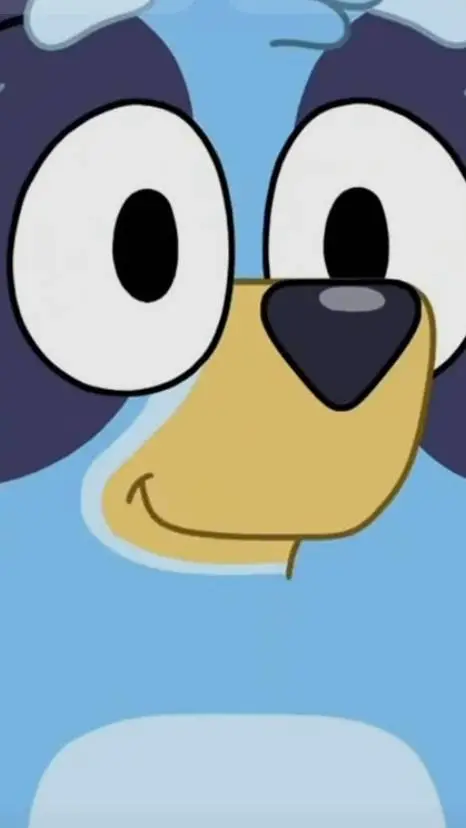 ai character: BLUEY background