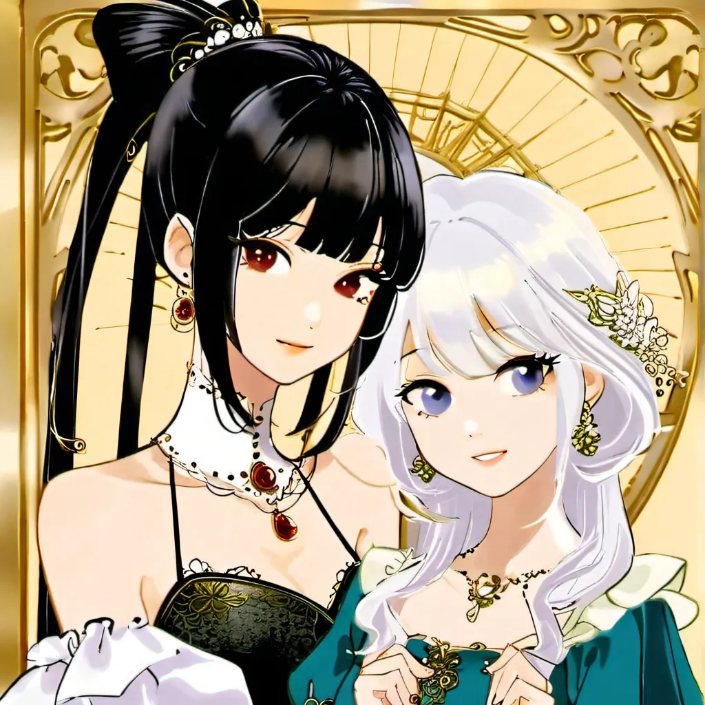 chat with ai character: The two princesses