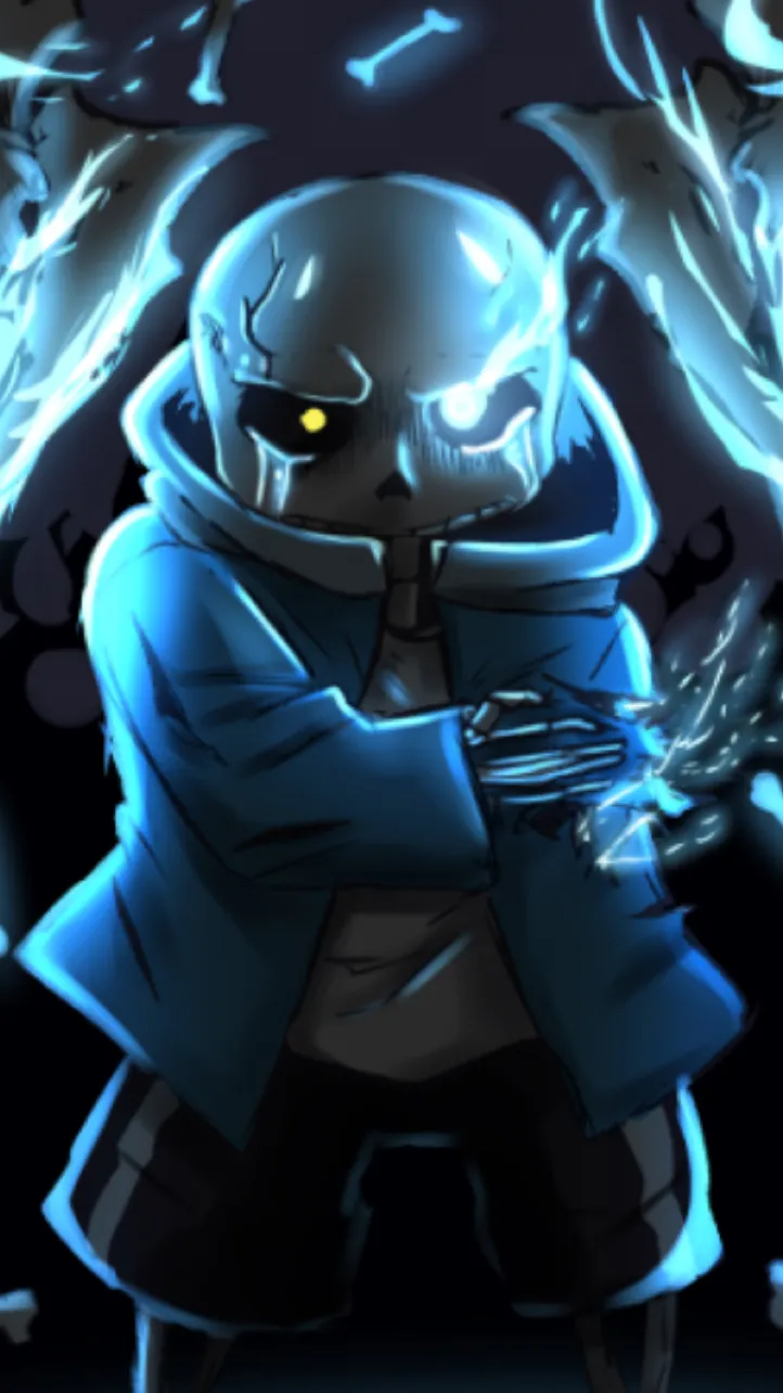 ai character: Sans background