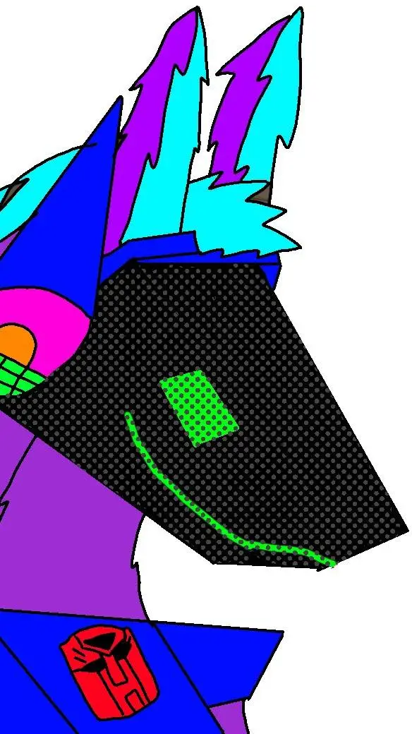 ai character: Synthwave  background