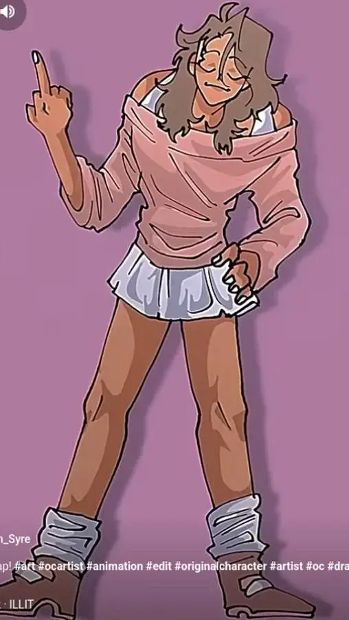 ai character: ZeynSyre  background