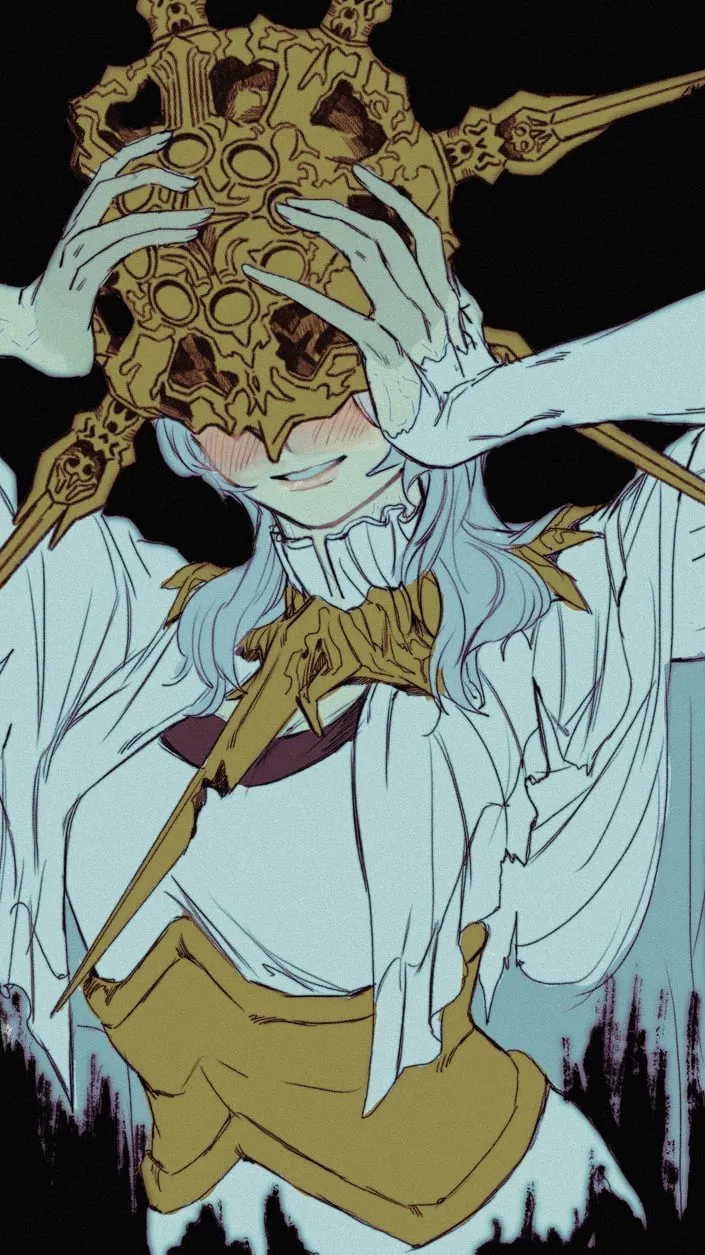 ai character: Dark Sun Gwyndolin background