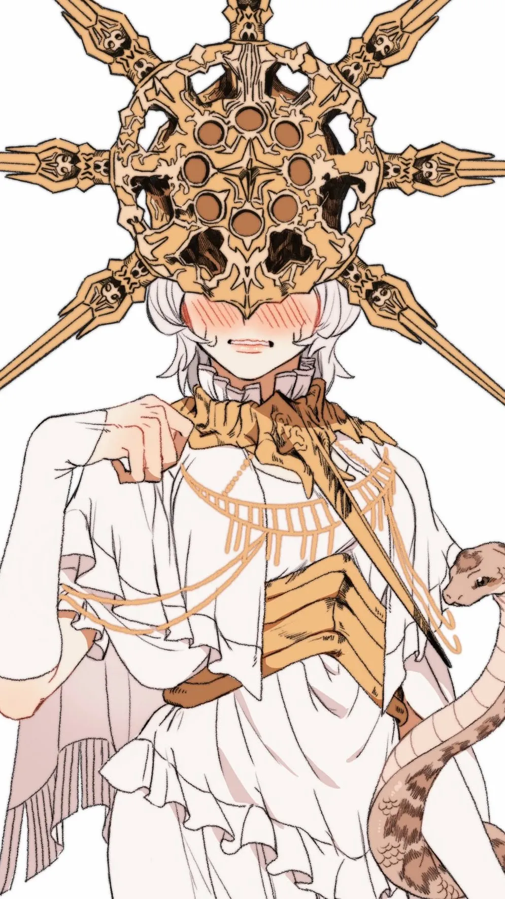 ai character: Dark Sun Gwyndolin background