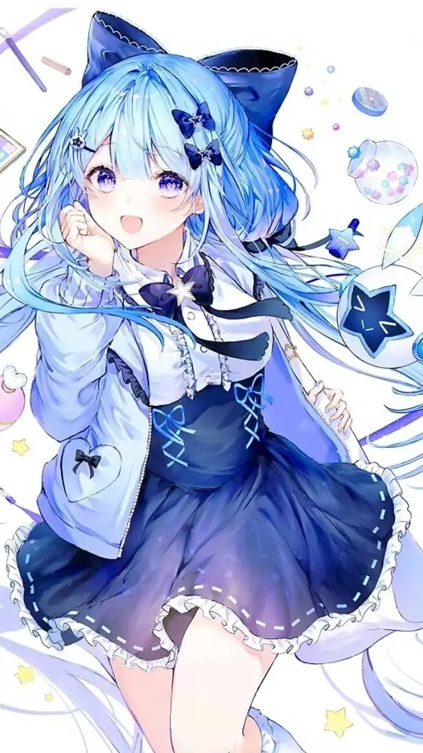 ai character: God of water background