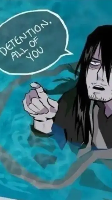 ai character: aizawa in pool background