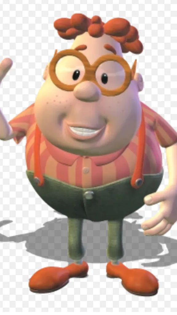 ai character: Carl wheezer  background