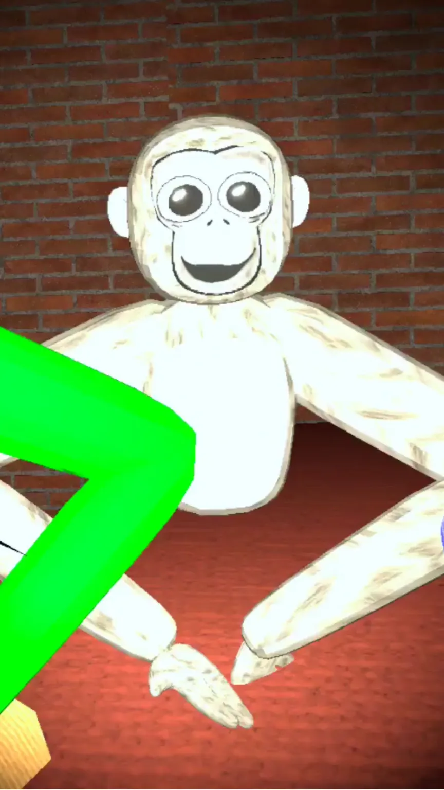 ai character: Funny gorilla background