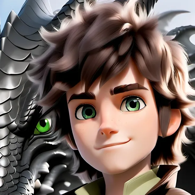 chat with ai character: hiccup haddock. 